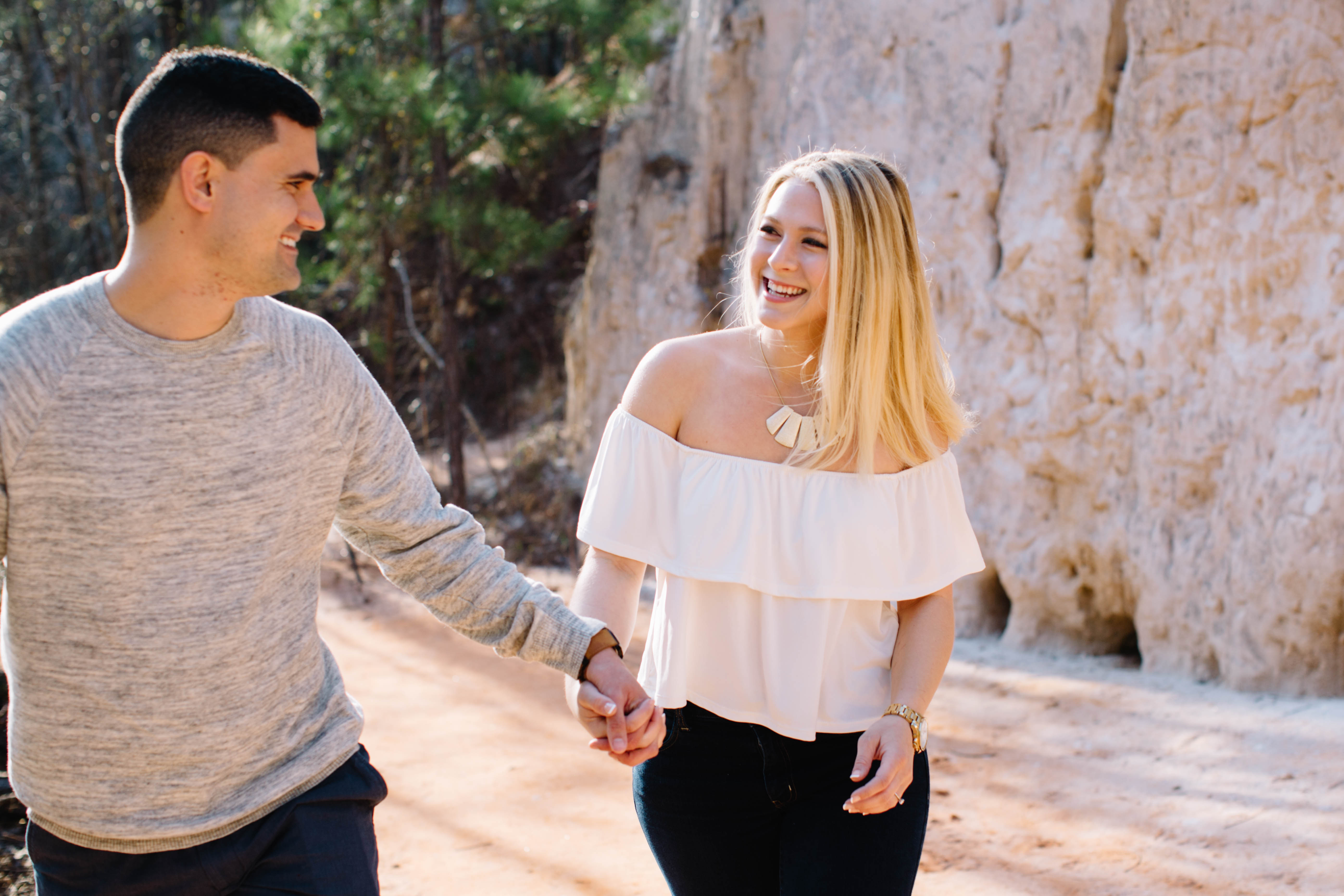 Providence Canyon Engagement Photographer Carolyn Allen Photography