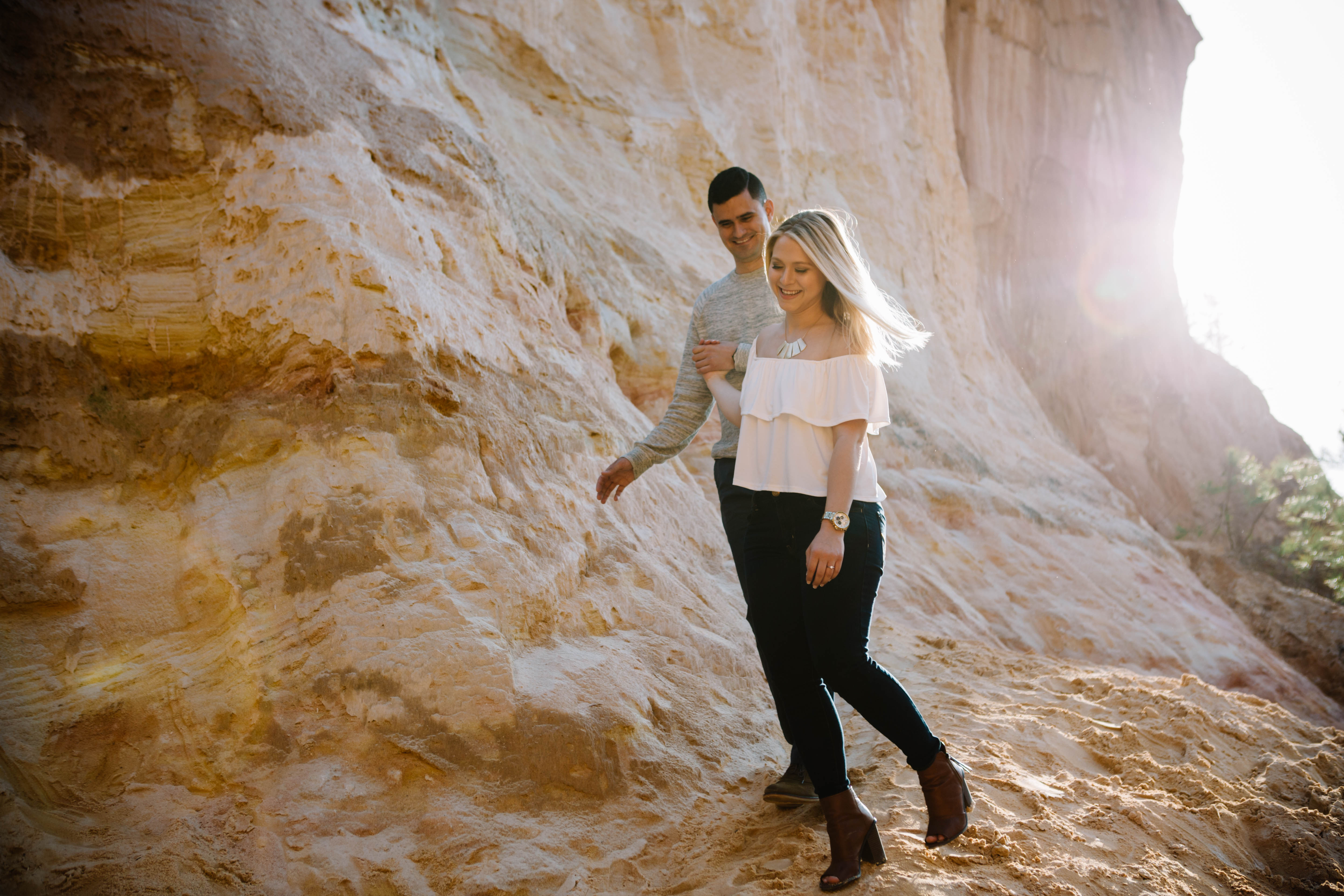 Providence Canyon Engagement Photographer Carolyn Allen Photography