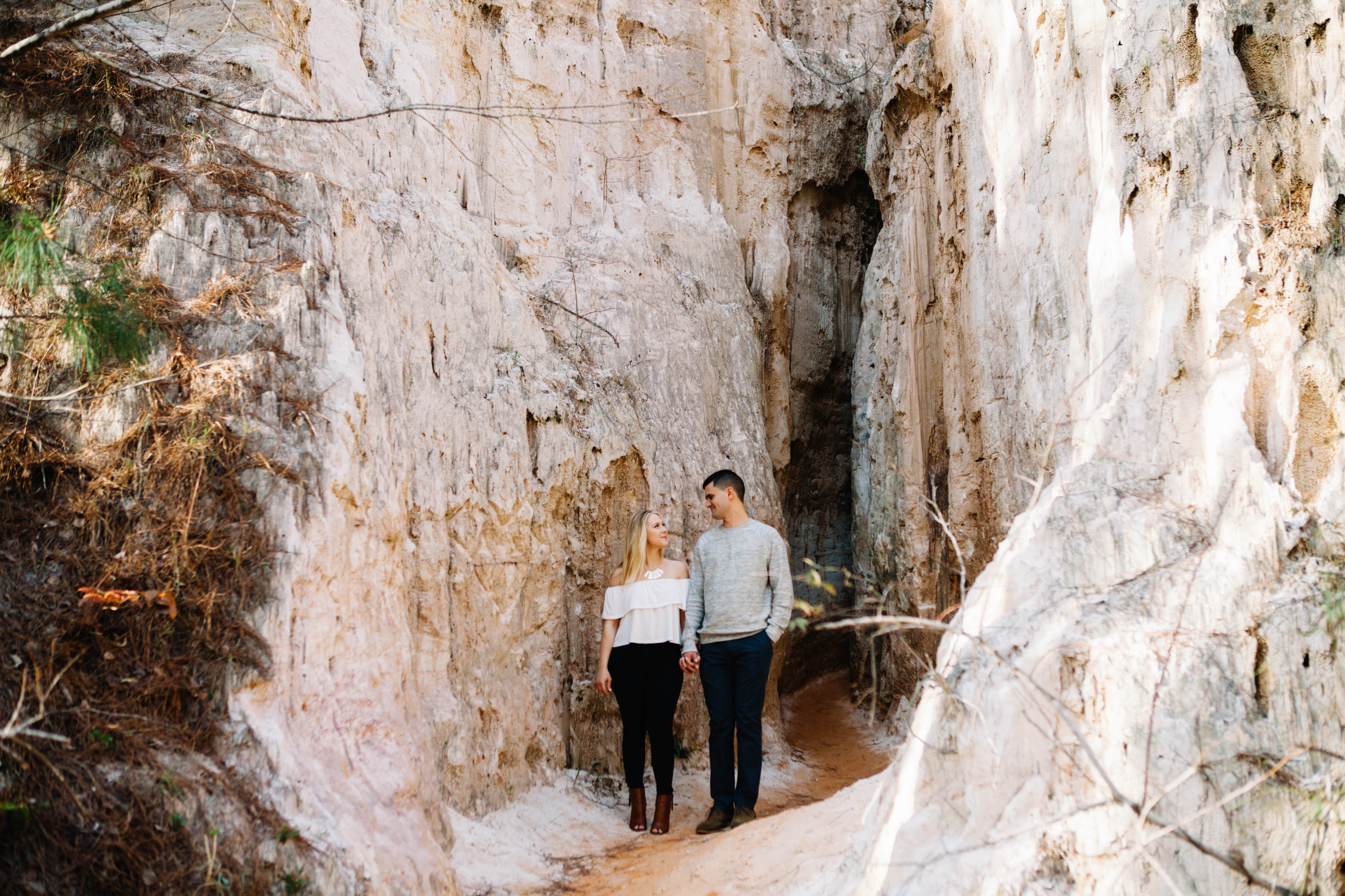 Providence Canyon Engagement Photographer Carolyn Allen Photography