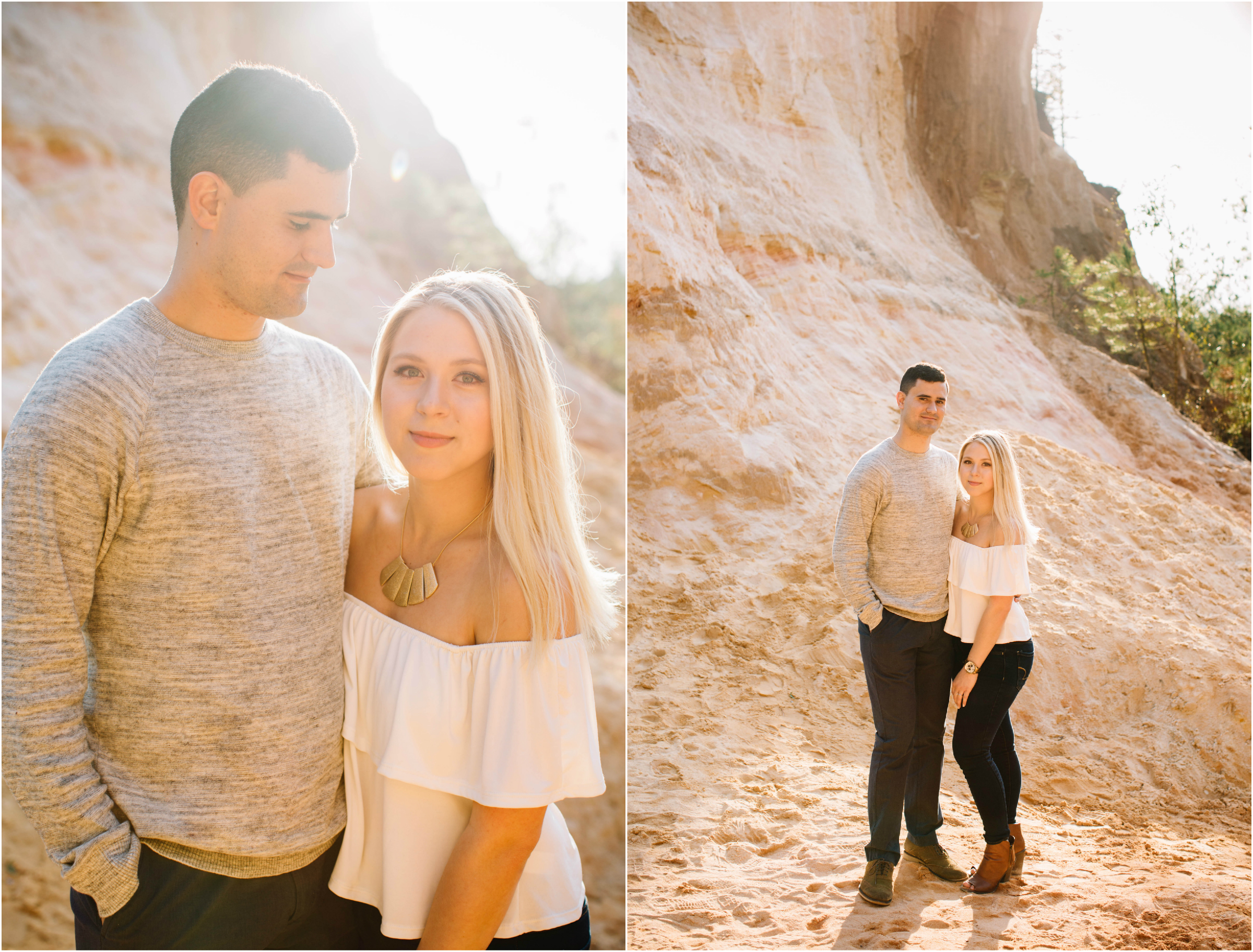 Providence Canyon Engagement Photographer Carolyn Allen Photography