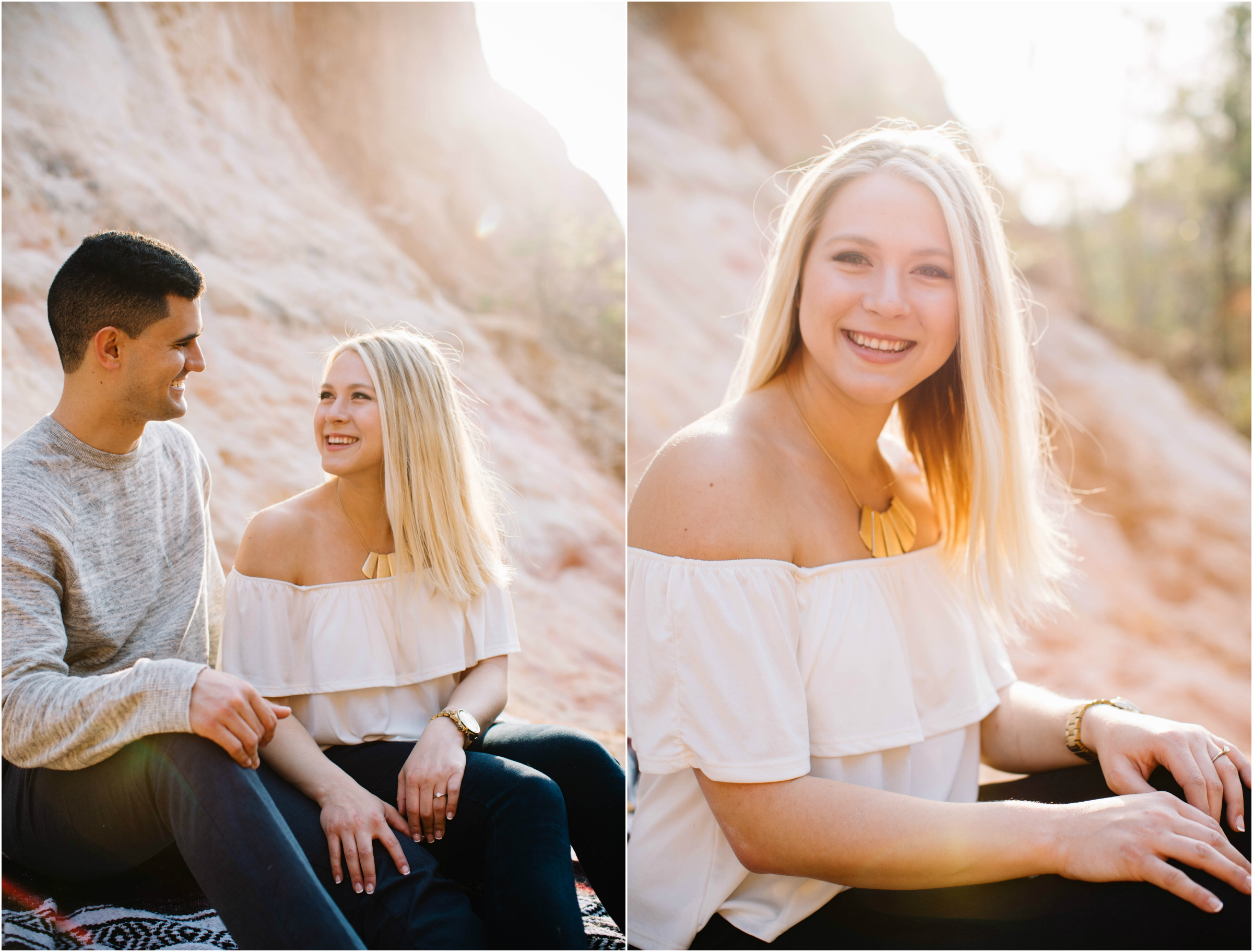 Providence Canyon Engagement Photographer Carolyn Allen Photography