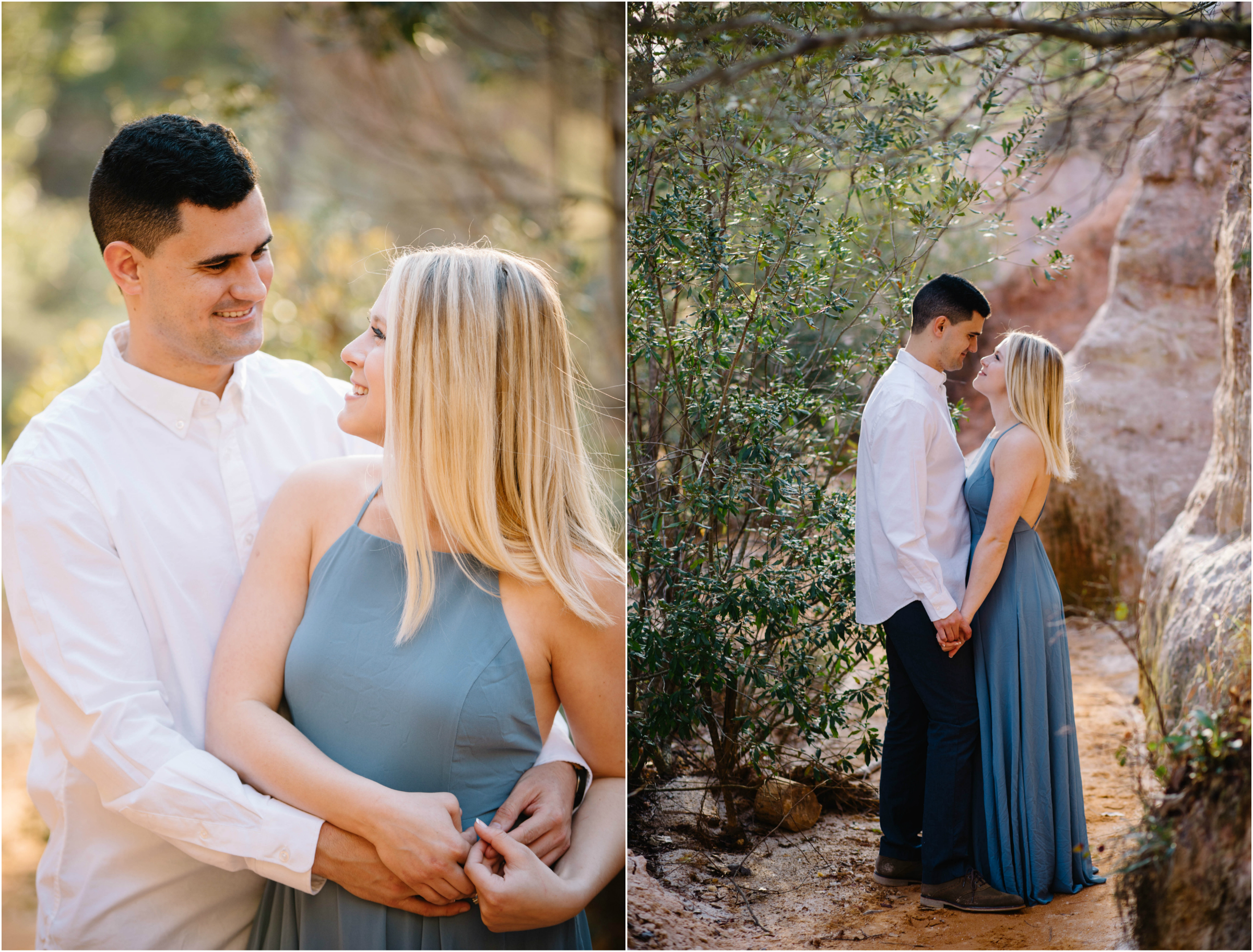 Providence Canyon Engagement Photographer Carolyn Allen Photography