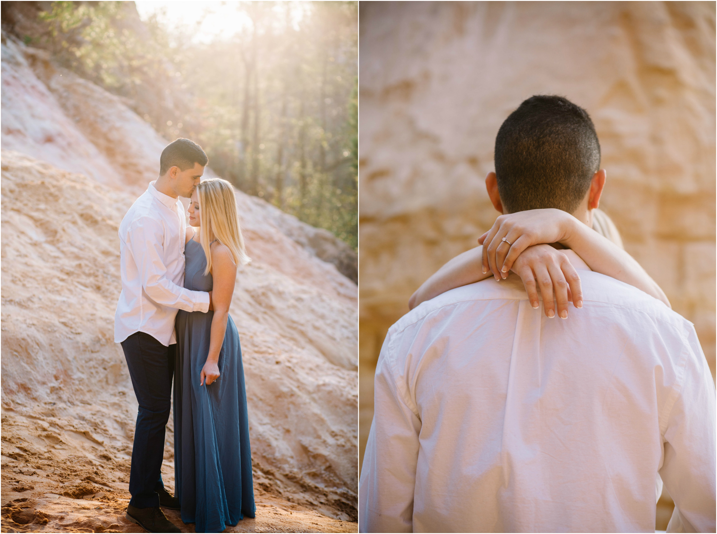 Providence Canyon Engagement Photographer Carolyn Allen Photography