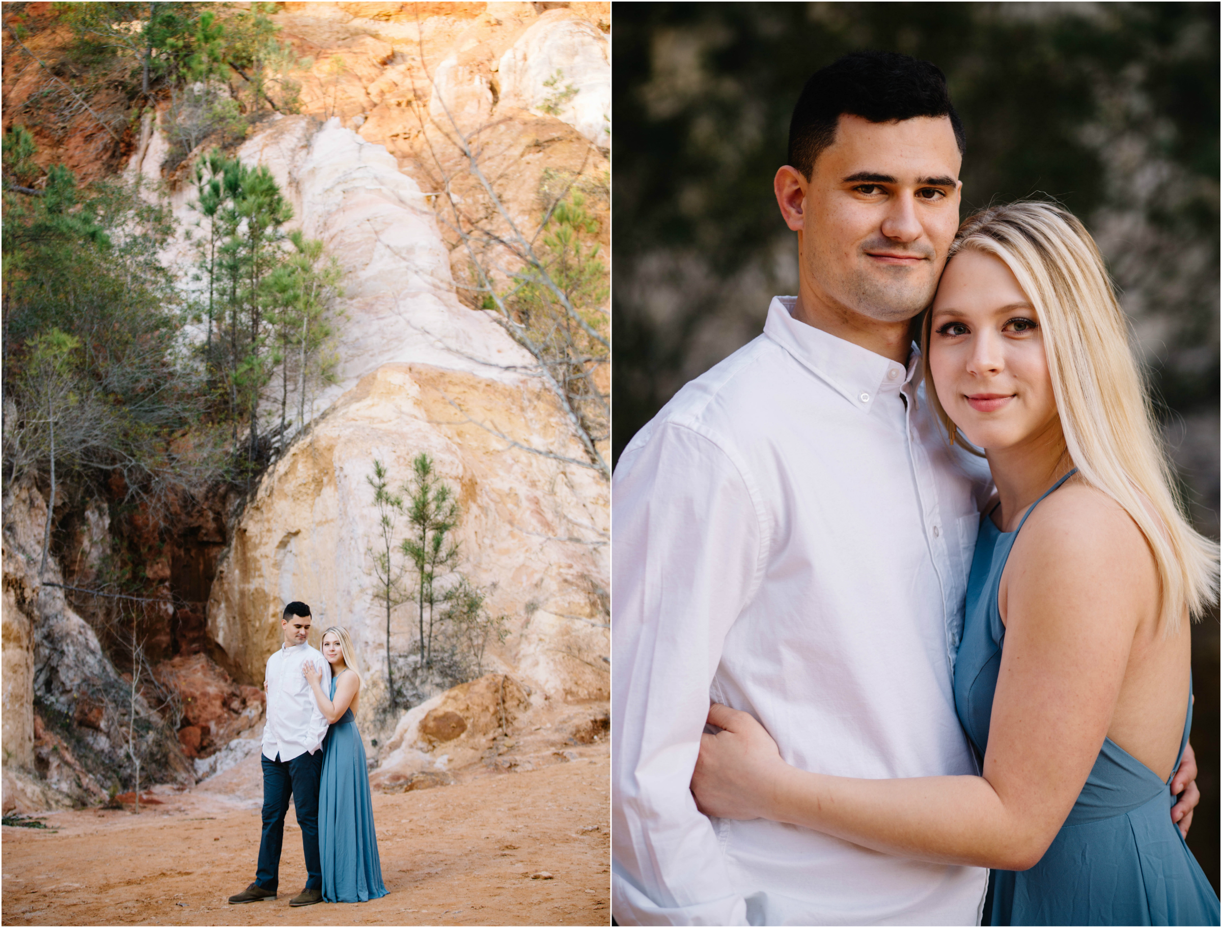 Providence Canyon Engagement Photographer Carolyn Allen Photography