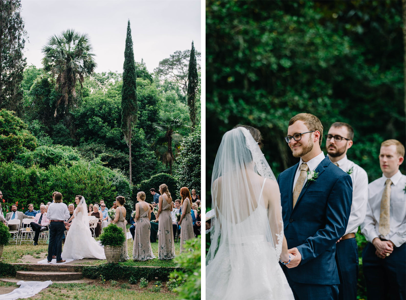 Tallahassee Alfred B. Maclay Gardens State Park Wedding, Carolyn Allen Photography