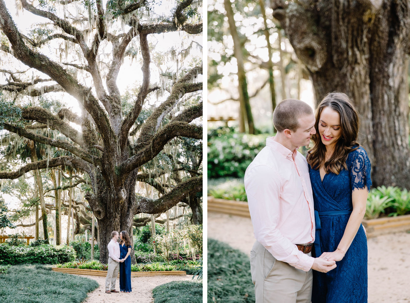 Washington Oaks State Park Engagement Photography | Carolyn Allen Photographer