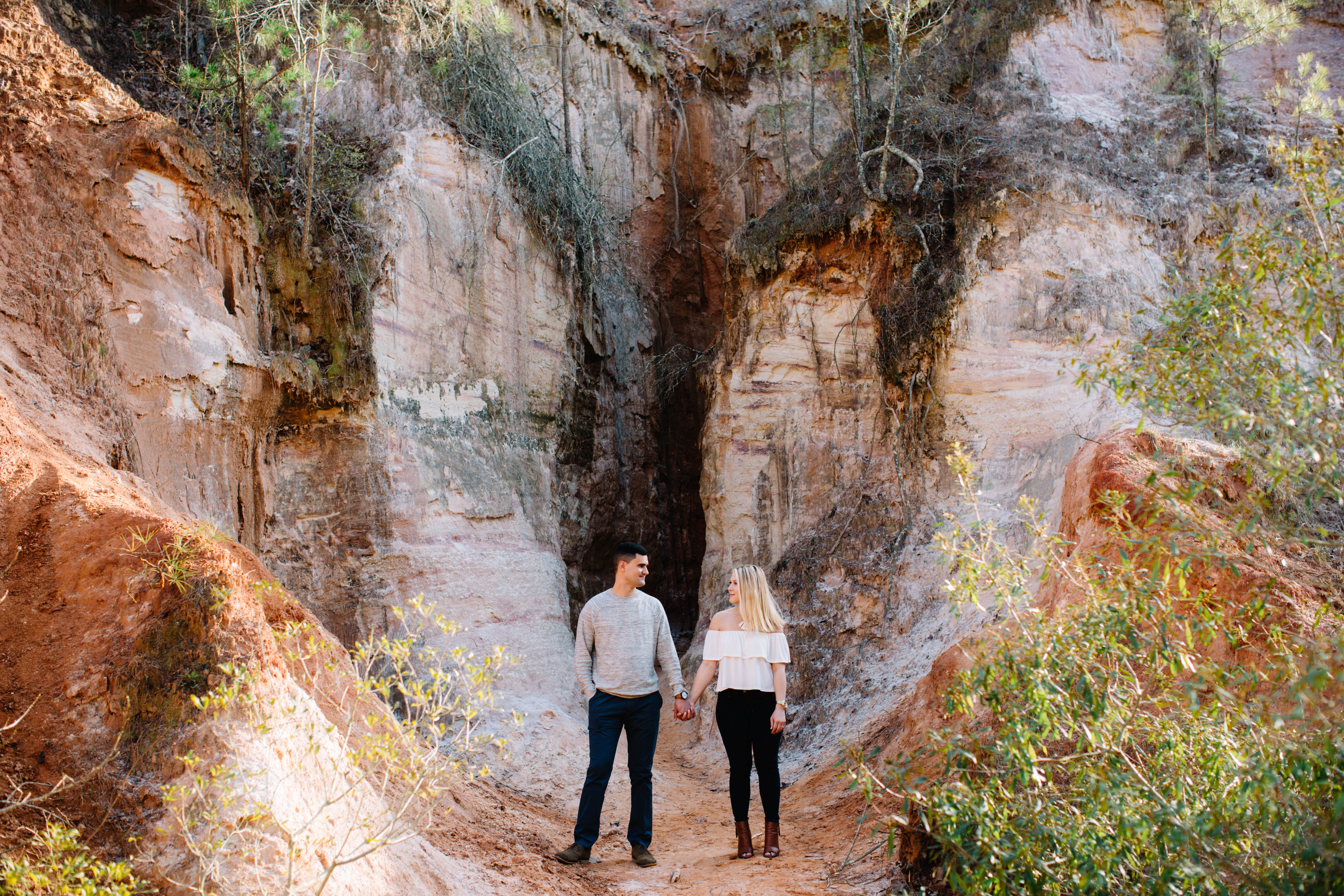 Providence Canyon Engagement Photographer Carolyn Allen Photography